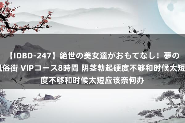 【IDBD-247】絶世の美女達がおもてなし！夢の桃源郷 IP風俗街 VIPコース8時間 阴茎勃起硬度不够和时候太短应该奈何办