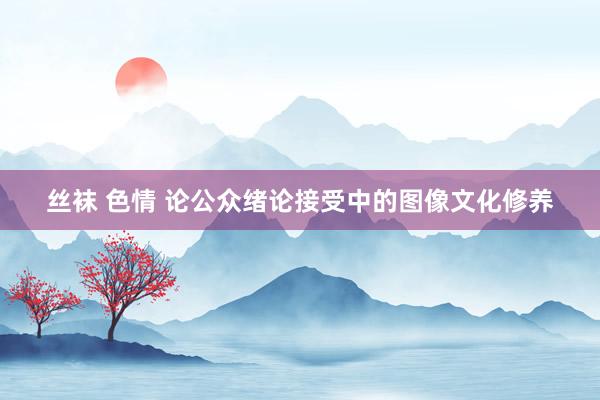 丝袜 色情 论公众绪论接受中的图像文化修养